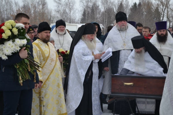 3 декабря в Никольском храме села Киселёво Старожиловского района прошло отпевание новопреставленного иеромонаха Сергия (Маркина)